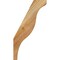 Ekena Millwork 4"W x 10"D x 18"H Funston Rough Sawn Knee Brace, Western Red Cedar BRC04X10X18FST00RWR - alternate 4
